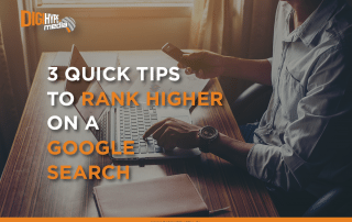 3 quick tips to rank higher on a google search