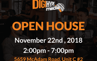 DigiHype Media in Mississauga -Digital Marketing Agency grand opening