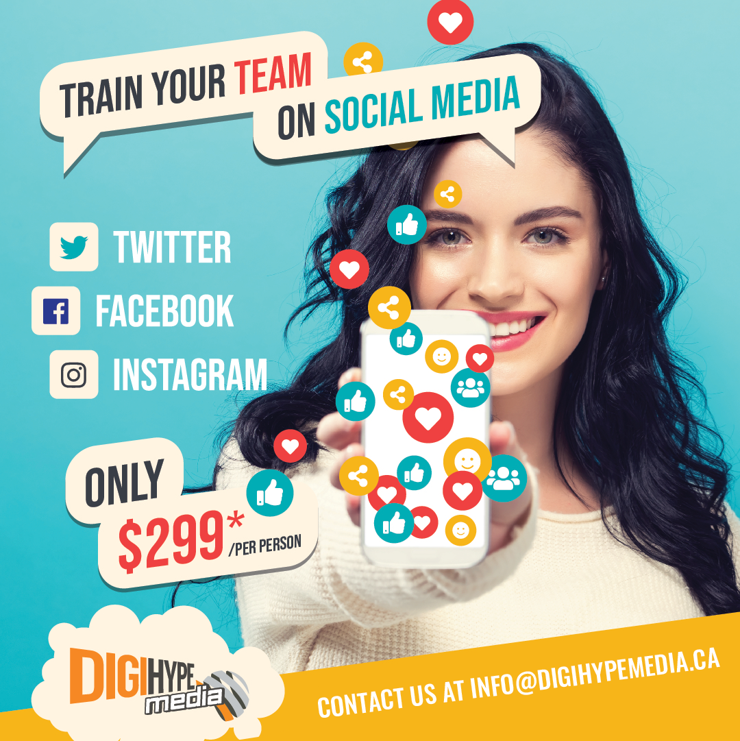 Social Media Training | DigiHype Media | Digital Marketing in Mississauga